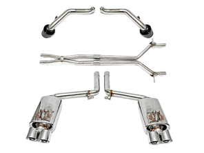Fabspeed Exhaust Performance Package, Polished Stainless Steel WITHOUT ECU Upgrade. Porsche 970 Panamera S (2010-2013) - 97004420010 - FS.POR.970S.COMPAI, FS.POR.970S.XP, FS.POR.970S.MAXP